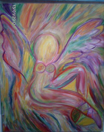 TINTA ÓLEO SOBRE TELA -50X60- ANA BOTAFOGO